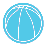 basketball icon for coed adult basketball league Minneapolis MN
